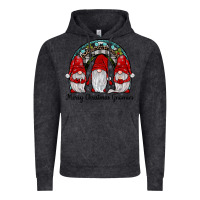 Vintage Black merry Christmas Gnomes Rainbow Vintage Hoodie - JahusDesignShop