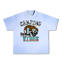 Grape Ice camping vibes Urban Heavy Tee - CowhideDigitalArt