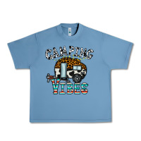 Pebble Blue camping vibes Urban Heavy Tee - CowhideDigitalArt