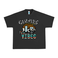 Pigment Black camping vibes Urban Heavy Tee - CowhideDigitalArt