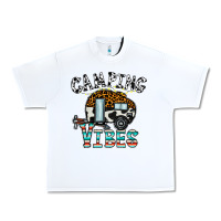 White camping vibes Urban Heavy Tee - CowhideDigitalArt