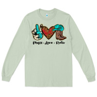 Matcha peace love rodeo Long Sleeve Tee - JahusDesignShop