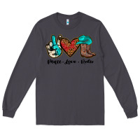 Smoke peace love rodeo Long Sleeve Tee - JahusDesignShop