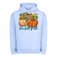 Pigment Grape Ice It's Fall Y'all Urban Hoodie - texasbilliewilder