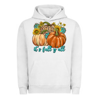 Pigment Lunar Rock It's Fall Y'all Urban Hoodie - texasbilliewilder