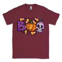 Burgundy Boo halloween Classic Tee - Artiststas