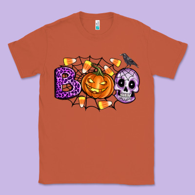 Boo Halloween Classic Tee Designed By Artiststas