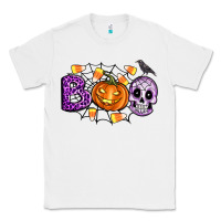White Boo halloween Classic Tee - Artiststas