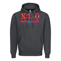 Smoke xoxo hugs and kisses Zipper Hoodie - Jasminsmagicworld