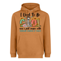 I Used To Be Cool Now I Just Argue With Miniature Heavyweight Hoodie | Teevron