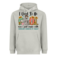 Moon Dust i used to be cool now i just argue with miniature Heavyweight Hoodie - MaliasSmallBusiness