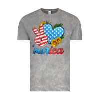 Cloud Rock america with heart Vintage Tee - HRA Design Shop