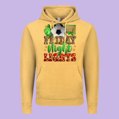 Friday Night Lights Soccer Vintage Hoodie Designed By Zillion Design Studio