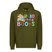 Army Green read more books Premium Hoodie - Artiststas