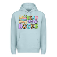 Blue Mist read more books Premium Hoodie - Artiststas