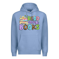 Colony Blue read more books Premium Hoodie - Artiststas