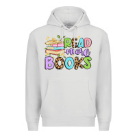 Dove Grey read more books Premium Hoodie - Artiststas