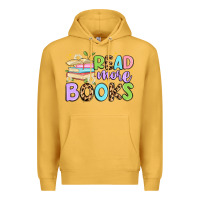 Mustard read more books Premium Hoodie - Artiststas