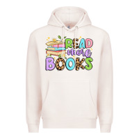 Pale Pink read more books Premium Hoodie - Artiststas