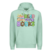 Seafoam read more books Premium Hoodie - Artiststas