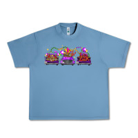 Pebble Blue Mardi gras farm trucks Urban Heavy Tee - FaDigitalArtStudio
