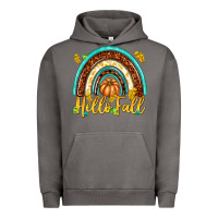Pigment Tornado Hello Fall with Rainbow Urban Hoodie - texasbilliewilder