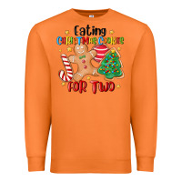 Carrot eating christmas cookies for two Premium Sweatshirt - MaliasSmallBusiness