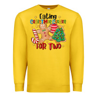 Lemon eating christmas cookies for two Premium Sweatshirt - MaliasSmallBusiness