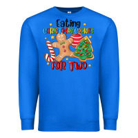 True Royal eating christmas cookies for two Premium Sweatshirt - MaliasSmallBusiness