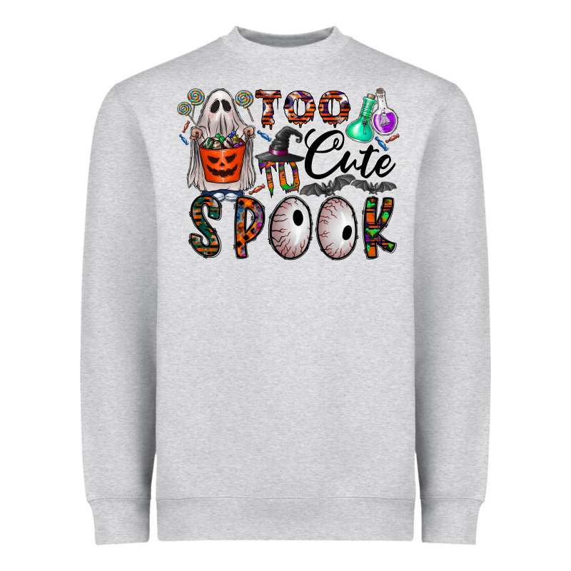 Too Cute To Spook Heavyweight Sweatshirt by CowhideDigitalArt | Teevron