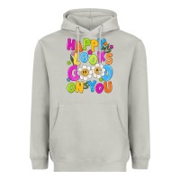 Moon Dust happy looks good on you Heavyweight Hoodie - NancyCooperArtShop