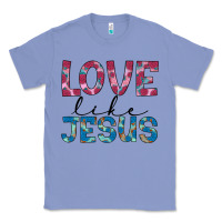 Colony Blue love like jesus Classic Tee - JahusDesignShop