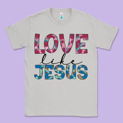 Love Like Jesus Classic Tee Designed By Jahusdesignshop