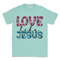 Seafoam love like jesus Classic Tee - JahusDesignShop