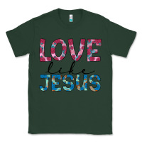 Sports Green love like jesus Classic Tee - JahusDesignShop