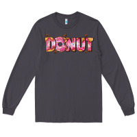 Smoke donut with donut and hearts Long Sleeve Tee - AdoDesignShop