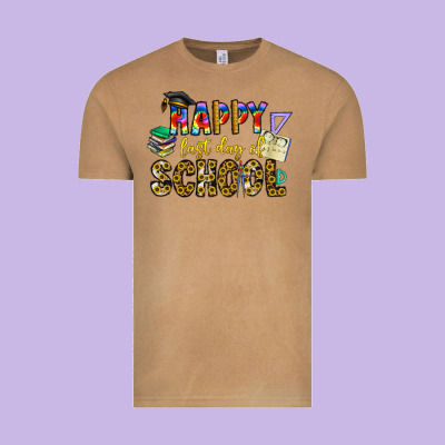Happy Last Day Of School Vintage Tee Designed By Cowhidedigitalart