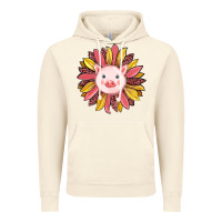 Vintage Artic pig sunflower Vintage Hoodie - RanaPortraitStore