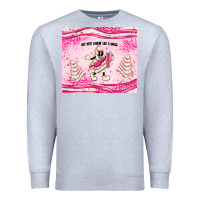 Heather Grey out here lookin like a snack Premium Sweatshirt - MaliasSmallBusiness