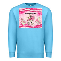 Ocean Blue out here lookin like a snack Premium Sweatshirt - MaliasSmallBusiness