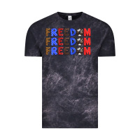 Cloud Black 4th of july freedom Vintage Tee - HRA Design Shop