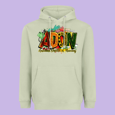 Adon Assistant Director Of Nursing Juneteenth Heavyweight Hoodie Designed By Nancycooperartshop