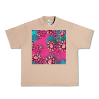 Burro pink turquoise gemstoes seamless pattern Urban Heavy Tee - HRA Design Shop