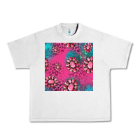 Lunar Rock pink turquoise gemstoes seamless pattern Urban Heavy Tee - HRA Design Shop