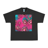 Pigment Black pink turquoise gemstoes seamless pattern Urban Heavy Tee - HRA Design Shop