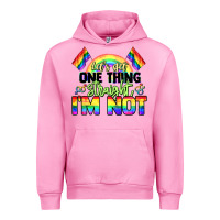 Fuchsia Pink Let's get one thing straight i'm not Pride LGBTQ+ Urban Hoodie - NancyCooperArtShop
