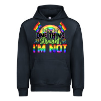 Navy Let's get one thing straight i'm not Pride LGBTQ+ Urban Hoodie - NancyCooperArtShop
