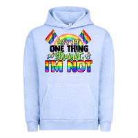 Pigment Grape Ice Let's get one thing straight i'm not Pride LGBTQ+ Urban Hoodie - NancyCooperArtShop