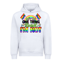White Let's get one thing straight i'm not Pride LGBTQ+ Urban Hoodie - NancyCooperArtShop