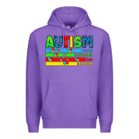 Purple autism Premium Hoodie - Artiststas